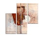 Wallity Set de 3 Pinturas Decorativas en Lienzo Multicolor MXA07